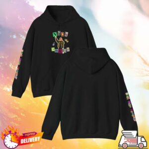 Nick Carter Merch Store Love Life Tragedy Old School Scrapbook Hoodie