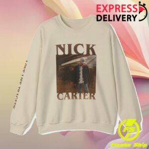 Nick Carter Merch Store Love Life Tragedy On The Ranch Photo Sweatshirt