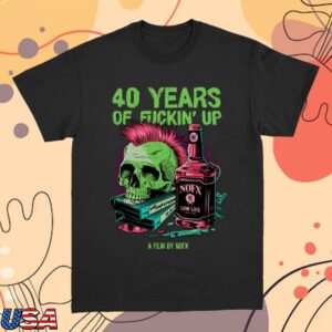 Nofx Merch Shop Bottle Skull T-Shirt