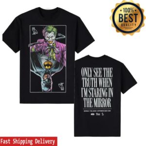 October's Very Own Merch Store Batman X The Joker Mirror Tee