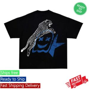 Official Ghost Racing Merch Store Cheetah Ghost Star Shirt