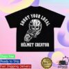 Official Ghost Racing Merch Store Helmet Creator Shirt