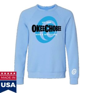 kenny Okeechobee Store Merch Blue Portal Sweatshirt