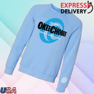 kenny Okeechobee Store Merch Blue Portal Sweatshirtv