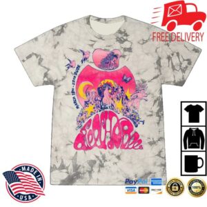 kenny Okeechobeefest Store Merch 2026 Tie Dye Lineup Tee