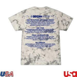 kenny Okeechobeefest Store Merch 2026 Tie Dye Lineup Teex