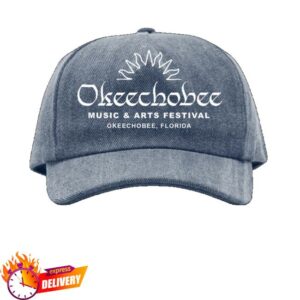 kenny Okeechobeefest Store Merch Denim Snapback Hat