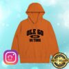 kenny Ole 60 Store Merch 2025 Tour Orange Hoodie