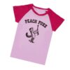 kenny Peach Fuzz Merch Store Peach Fuzz Cowboy Cat Arist Pink Raglanv