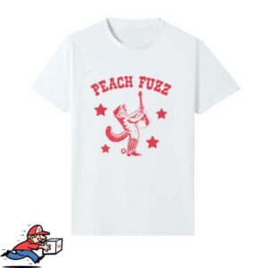 kenny Peach Fuzz Merch Store Peach Fuzz Cowboy Cat Arist Tee