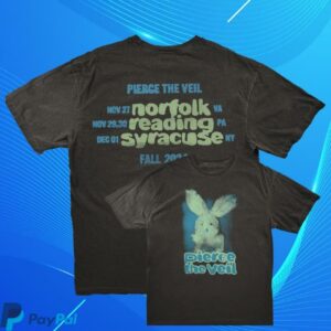 Pierce The Veil Merch Shop Store Rabbit Black Tee