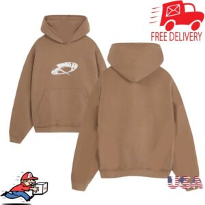kenny Quadrant Merch Store Core Hoodie Brown
