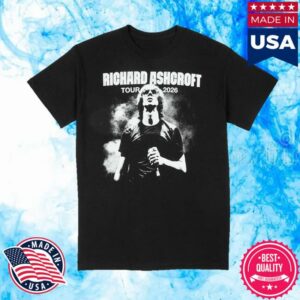 kenny Richard Ashcroft Merch Store Richard Ashcroft 2026 Tour Dateback T Shirt