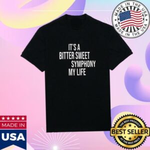 kenny Richard Ashcroft Merch Store Shop A Bitter Sweet Symphony Black T Shirt