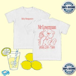 kenny Ricky Montgomery Store Shop Merch Mr Loverman Tee