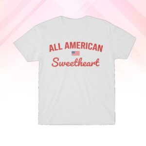 kenny Sallie Gracee Merch Store American Sweetheart White Tee