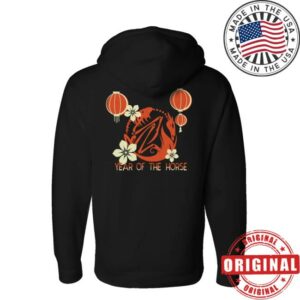 kenny Sharkrobot Shop Merch Year Of The Horse Logo Zip Up Hoodiev