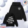kenny Shirley Defense Merch Store Anti Fraud Club Hoodie Black
