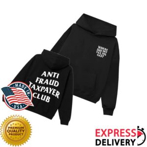 kenny Shirley Defense Merch Store Anti Fraud Club Hoodie Blackv