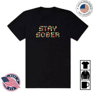 Spencers Merch Store D'aydrian Harding Stay Sober T Shirt