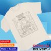 Stardew Valley Concert Merch Shop Line Art Symphony Of Seasons Natural T-Shirt