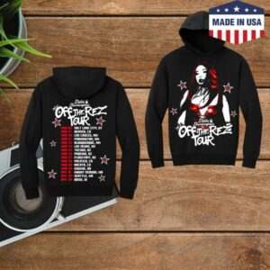 kenny Stella Standing Bear Merch Store Shop Off The Rez Tour Hoodie