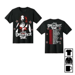 kenny Stella Standing Bear Merch Store Shop Off The Rez Tour T Shirt