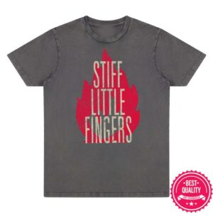 Stiff Little Fingers Merch Shop Brixton '91 Stonewash T-Shirt