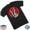 Stiff Little Fingers Merch Shop Circle V's Black T-Shirt