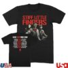 Stiff Little Fingers Merch Store Raise Your Voice Black Tour T-Shirt