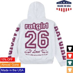 kenny Stray Rats Merch Shop Ratgirl Love Zip Hoodv