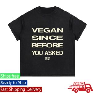 kenny Stuff I Eat Merch Store Shop Vegan Since Before You Asked T Shirt