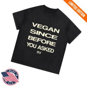 kenny Stuff I Eat Merch Store Shop Vegan Since Before You Asked T Shirtv