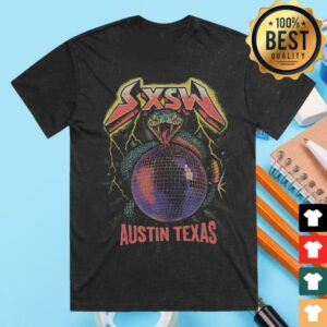 Sxsw Merch Shop Rattler Disco Tee