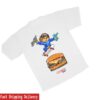 The Marathon Clothing Merch Shop Leo Skateboard T-Shirt White