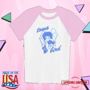 kenny Towa Bird Shop Merch Store Angel Raglan Tee