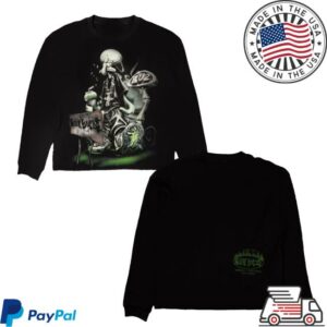 Travis Scott Merch Store Cj X Spongebob Rock Bottom Longsleeve