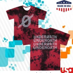 kenny Underoath 777 Merch Store Stacked Dye Teee