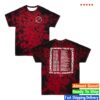 kenny Underoath 777 Merch Store Summer Tour Dye Teex