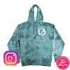 Underoath 777 Merch Store Tocs Teal Tie Dye Hoodie