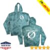 Underoath 777 Merch Store Tocs Teal Tie Dye Hoodie