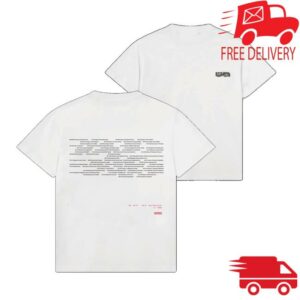 Wave To Earth Merch Store All Tour Date T Shirt White