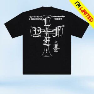 kenny Yeat Merch Store A Dangerous Lyfe Cross Tee