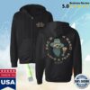 kenny Zac Brown Store Shop Sphere Skull Zip Hoodie