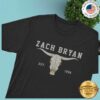Zach Bryan Merch Store Merch Zach Bryan Est 1996 T Shirt