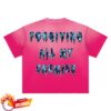Chris Brown Merch Shop Fame 15Th Anniversary Spiral Sun Fade Raw Edge T-Shirt