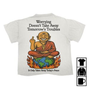 Third Eye Kingdom Merch Shop Worry Less, Live More Shirt