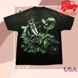 Travis Scott Merch Shop Store Cj X Spongebob Mr Krabs Tee