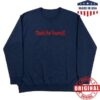 kenny trc The Free Press Store Merch Shop Think For Yourself Crewneck Navy