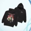 2Pac Merch Store Rider Black Zip Hoodie